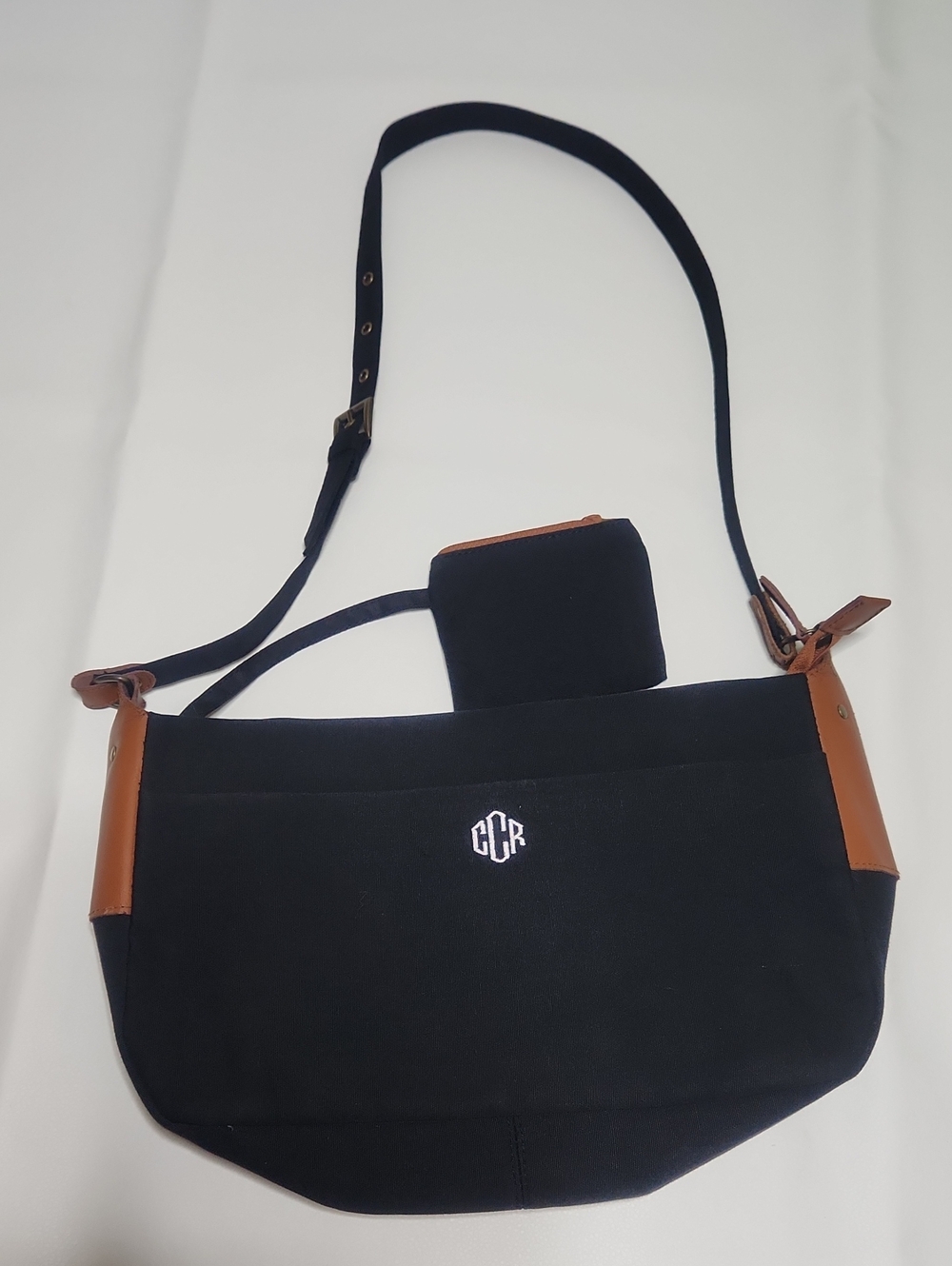Vintage Canvas Crossbody Shoulder Bag from Appleseed's